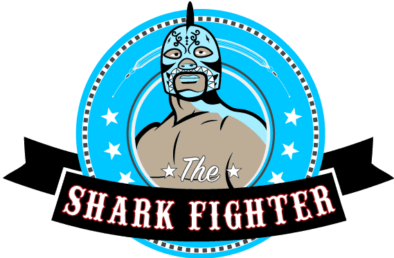 The Shark Fighter Logo